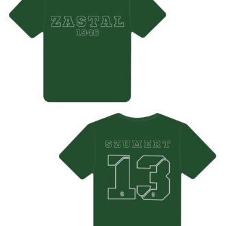 KOSZULKA ZASTAL Z PERSONALIZOWANYM NADRUKIEM NA PLECACH